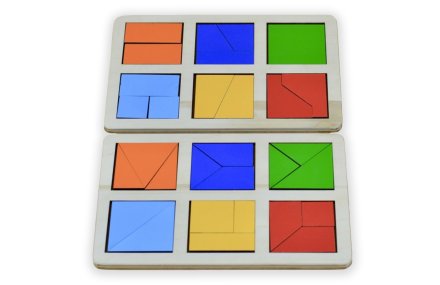 Игра Никитина «Сложи квадрат»