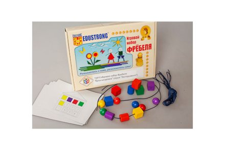 Игровой набор Фребеля "Бусы-шнуровка" (серия "Эксперимент")